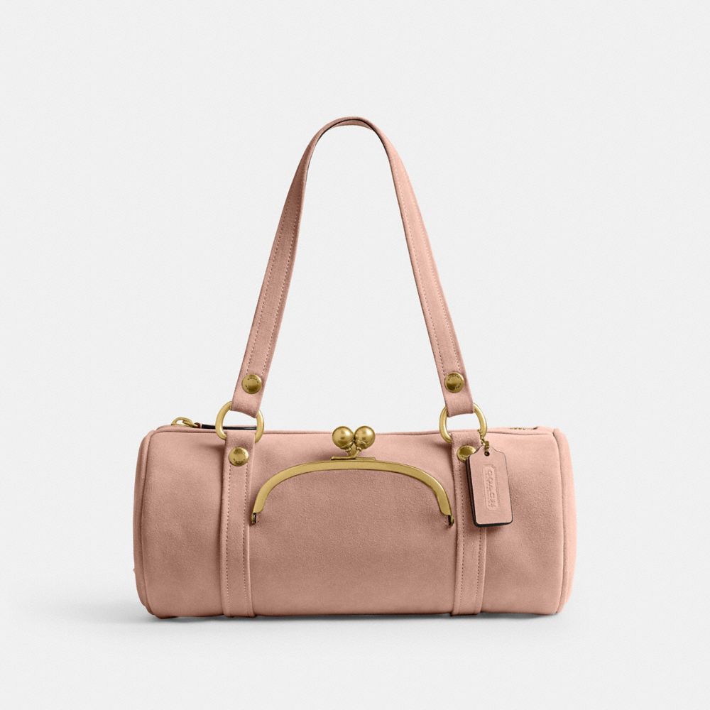 COACH® PT | Kisslock Barrel Bag
