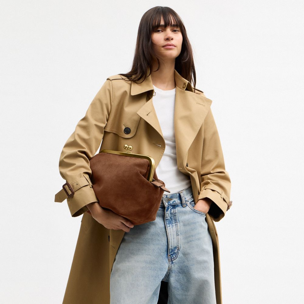 COACH®,Kisslock Frame Bag 27,,Detail View