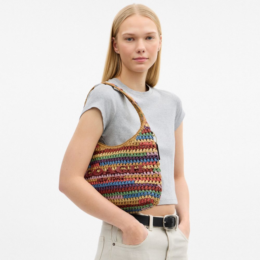 COACH®,Brooklyn Shoulder Bag 28,Multi Color,Detail View