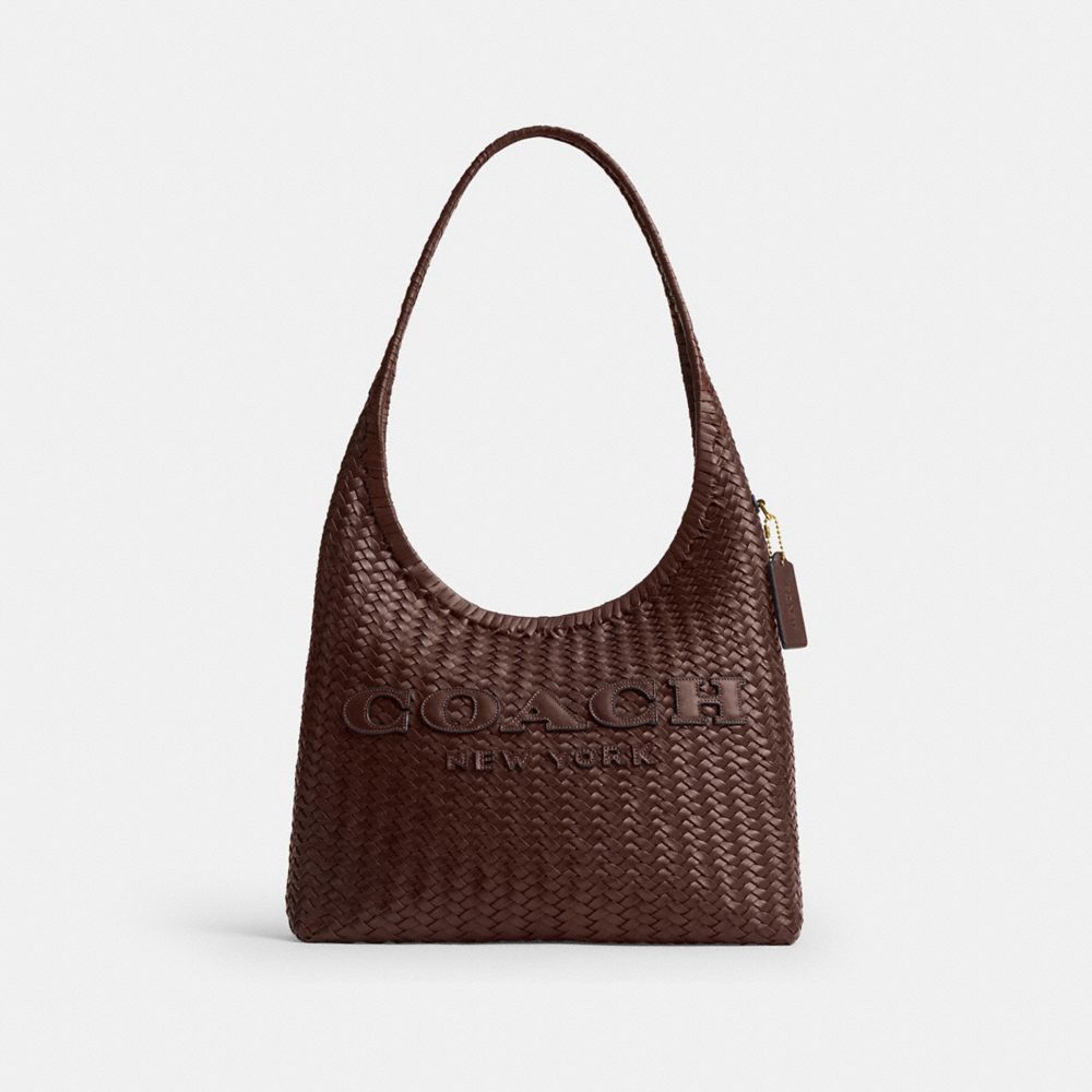 COACH®,Brooklyn Shoulder Bag 34,,Front View