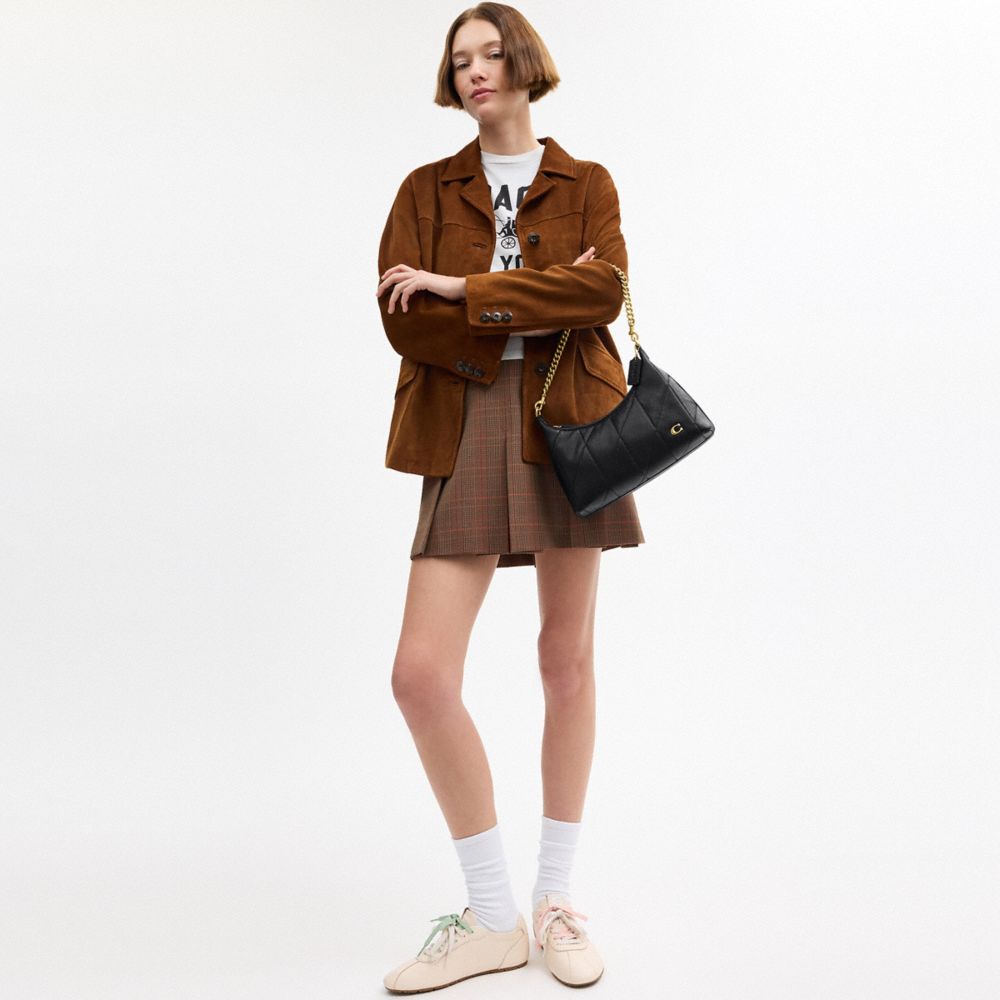 Женские сумки Coach Juliet Shoulder Bag 25 With Quilting — фото 9