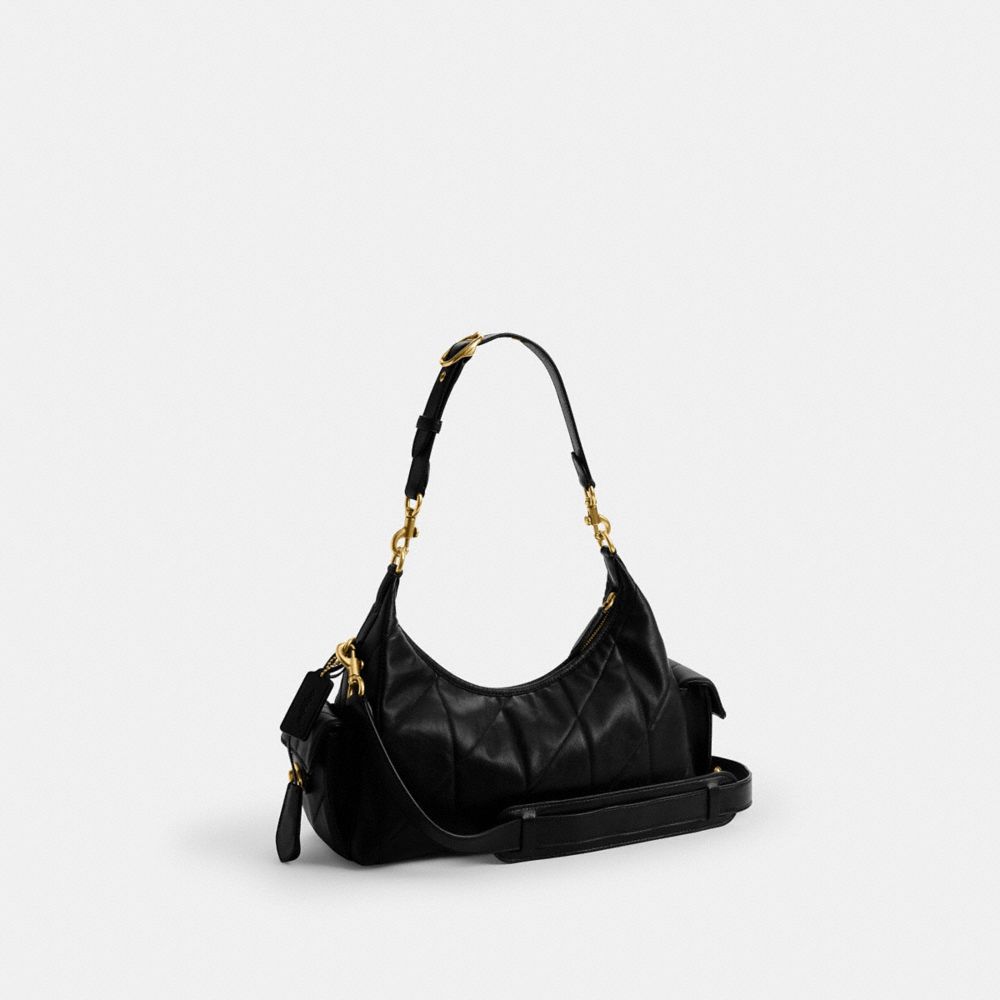 Женские сумки Coach Pocket Juliet Bag 30 With Quilting — фото 2