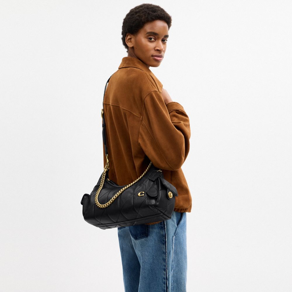 Женские сумки Coach Pocket Juliet Bag 30 With Quilting — фото 7