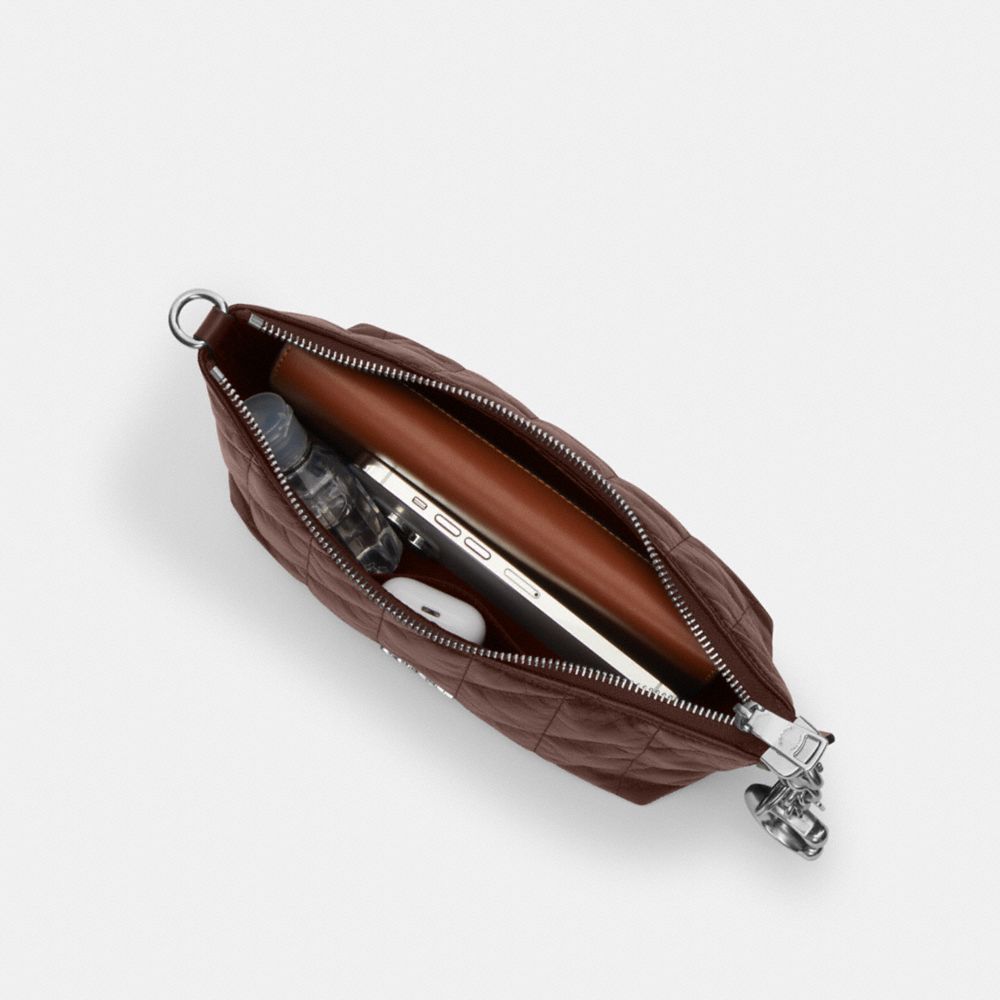 COACH®,Caitlin Shoulder Bag With Quilting,,Inside View,Top View