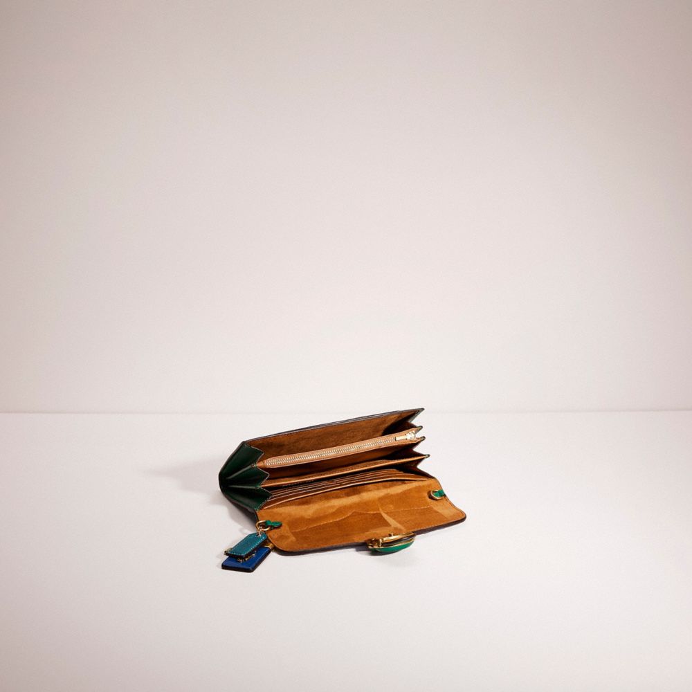 COACH®,【UPCRAFTED】タビー チェーン クラッチ,COACH (RE)LOVED,ﾌﾞﾗｽ/ｸﾞﾘｰﾝ