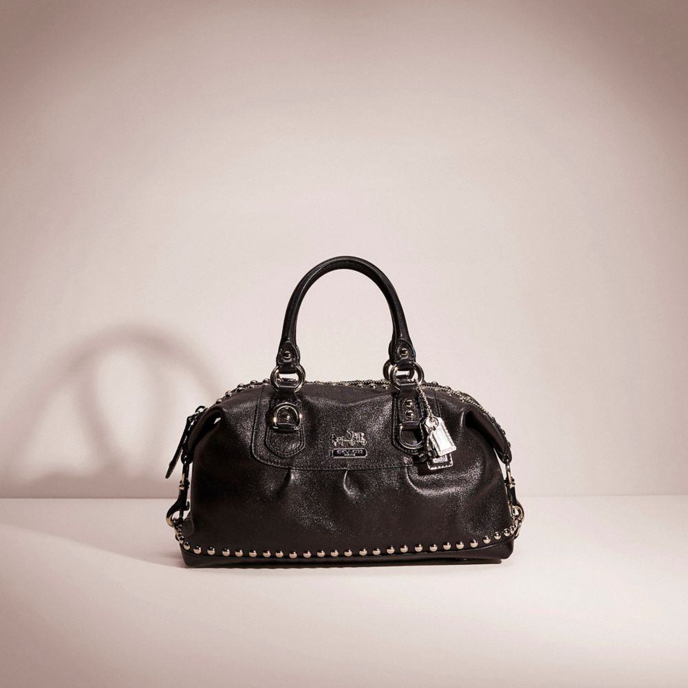 Madison. Black Studded Bag Strap