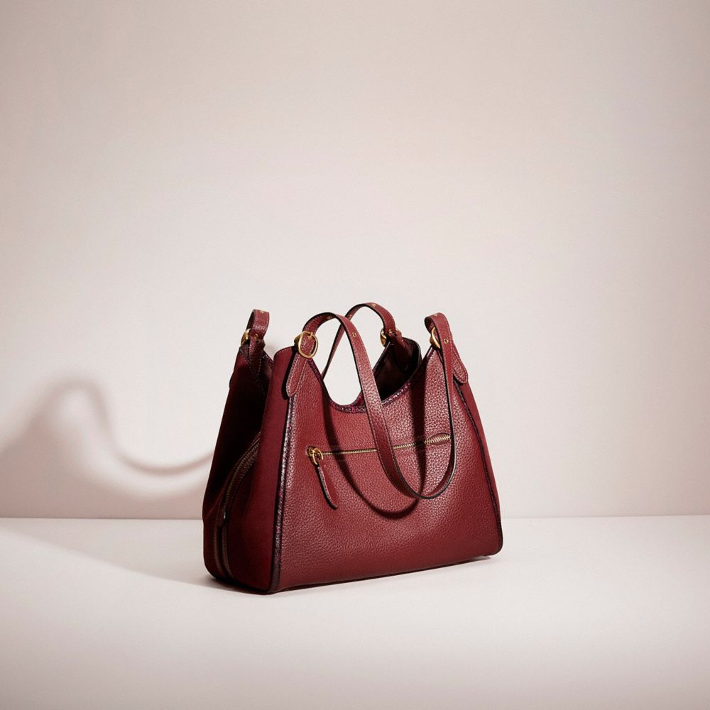 Upcrafted Lori Shoulder Bag With Snakeskin Detail