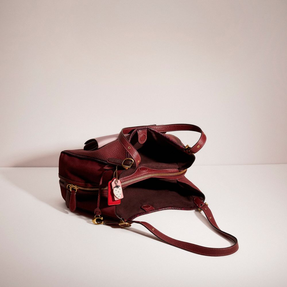 Upcrafted Lori Shoulder Bag With Snakeskin Detail