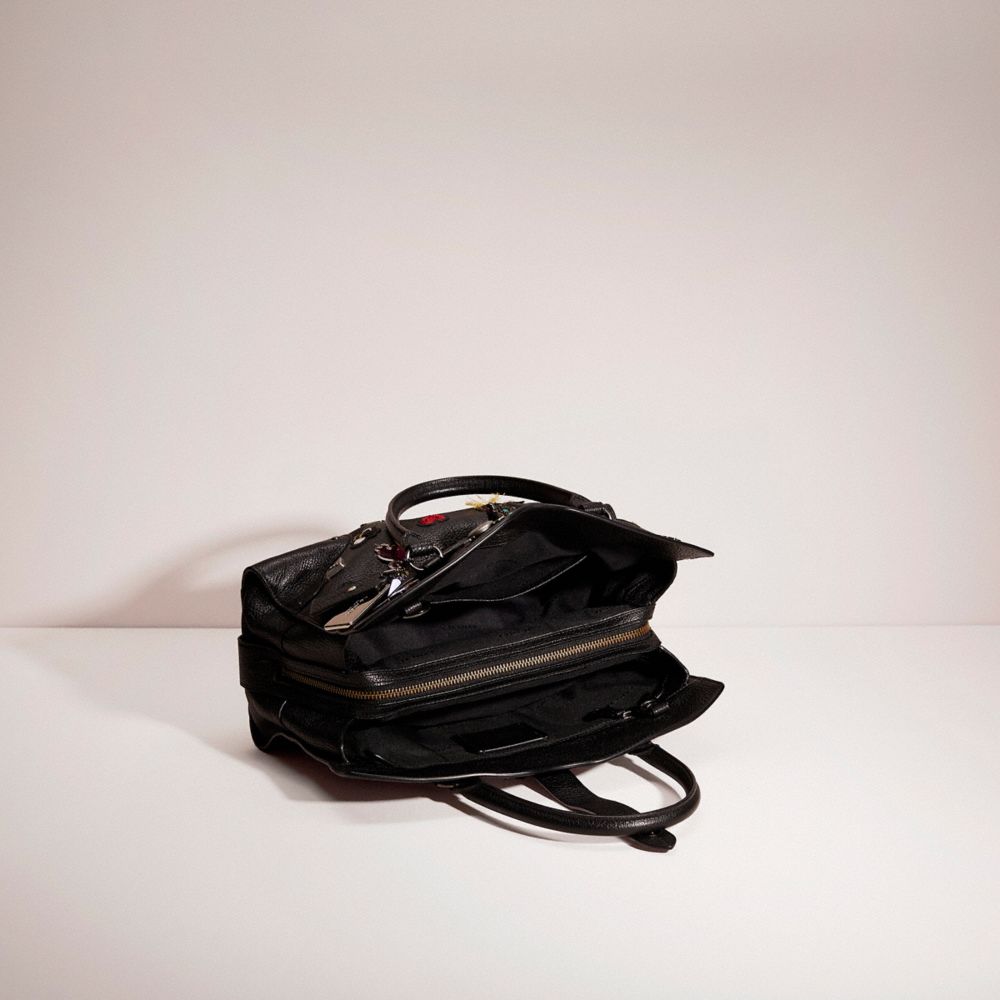 Upcrafted Mercer Satchel 30 With Souvenir Embroidery