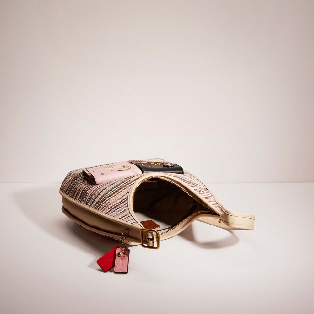 Upcrafted Ergo Shoulder Bag 33 In Upwoven Leather