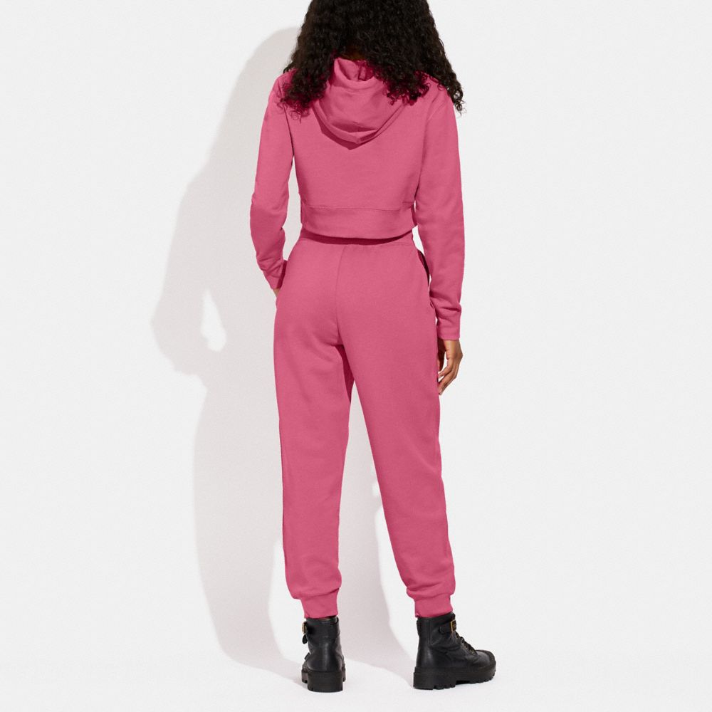 COACH®,Signature Joggers In Organic Cotton,,Scale View