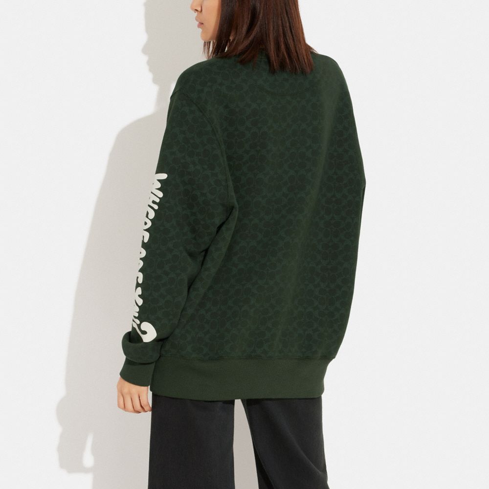 COACH® | Coach | Scooby Doo! Signature Crewneck Sweatshirt