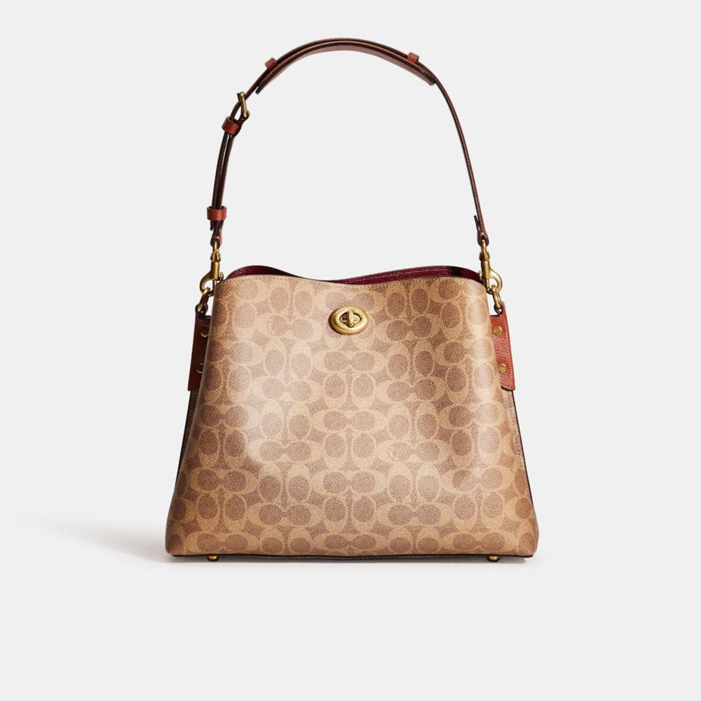 Coach Signature Willow Shoulder Bag