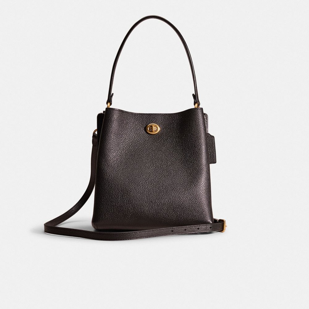 Coach charlie 2024 bucket bag black