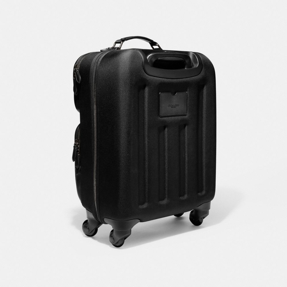 Charcoal Wheeled Carry On In Signature Canvas