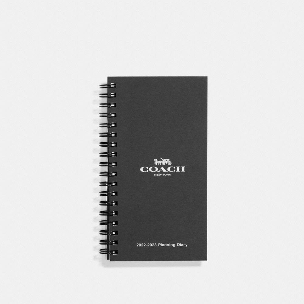COACH®,2022 - 2023 4X7 SPIRAL DIARY BOOK,Multi,Front View
