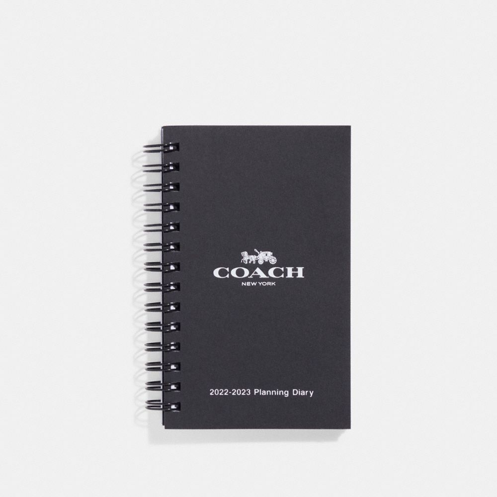 COACH®,2022 - 2023 3X5 SPIRAL DIARY BOOK,Multi,Front View