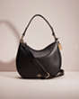 COACH®,RESTORED MAE CROSSBODY,Glovetanned Leather,Large,Light Gold/Black,Front View