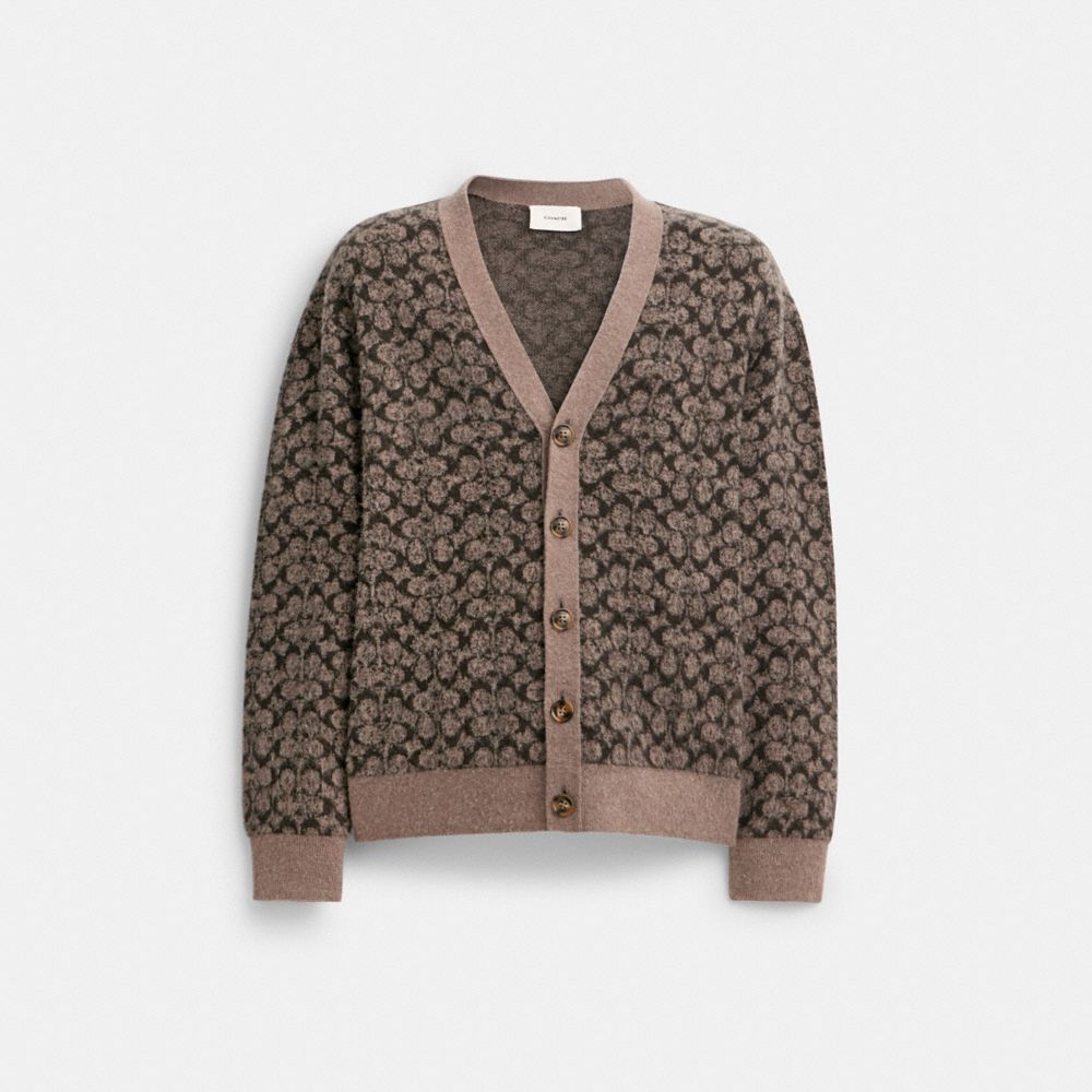 COACH® | Signature Cardigan