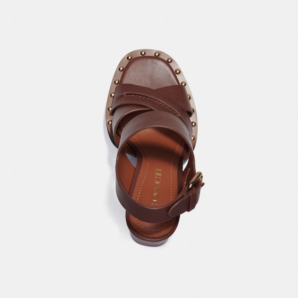 COACH®,Callie Sandal,,Inside View,Top View