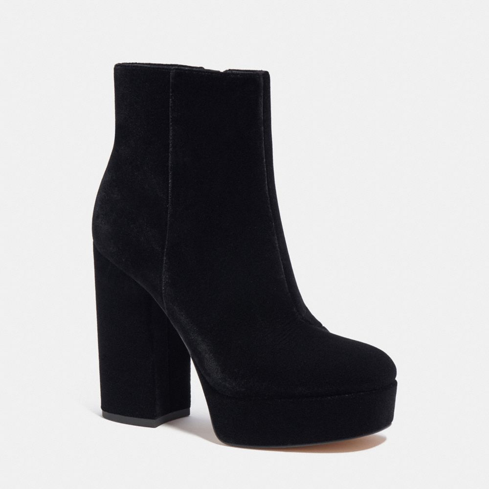 Coach 2025 suede booties