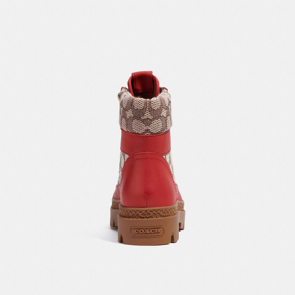 COACH®,Talia Bootie In Signature Jacquard,,Alternate View