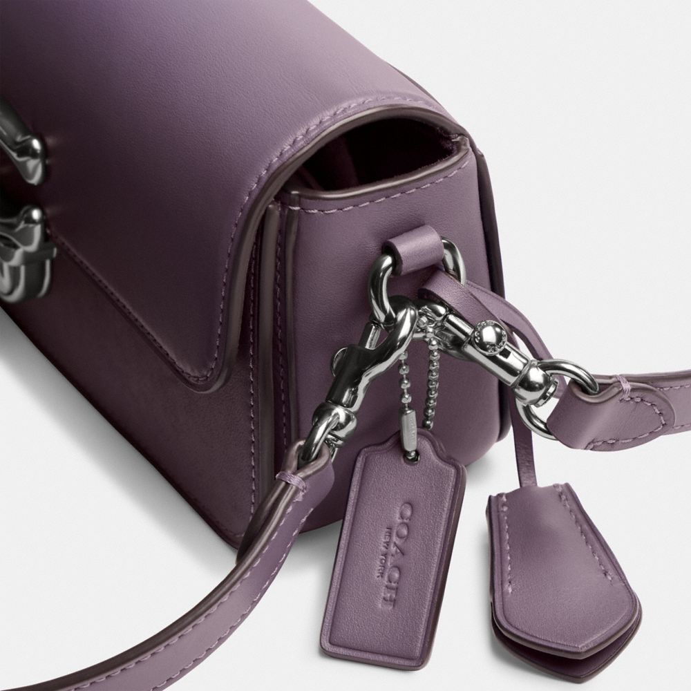 COACH®,Studio Bag 20,Leather,Shoulder Bag,Logo,Metal,Gunmetal,Casual,,Closer View
