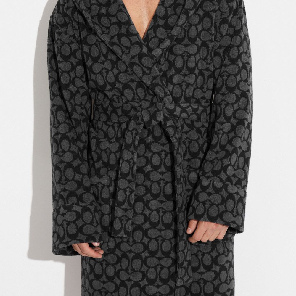 COACH®,Signature Robe,,Detail View