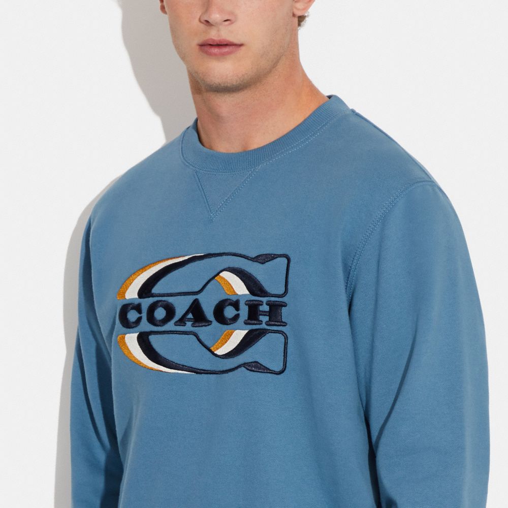 COACH®  Gradient Signature Crewneck