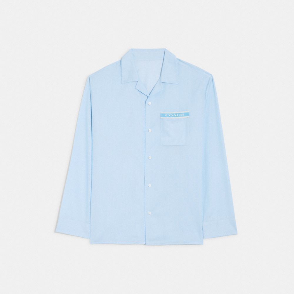 COACH®  Signature Colorblock Camp Shirt