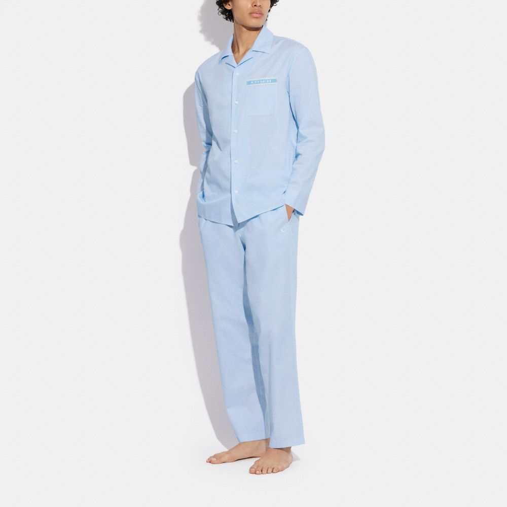 COACH®  Long Sleeve Pajama Set