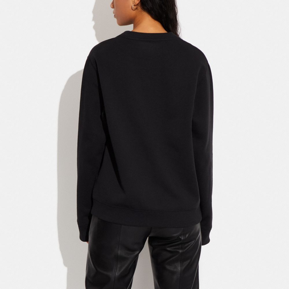 COACH®,ルーナー ニュー イヤー ラビット アンド キャリッジ スウェットシャツ,トップス&amp;パンツ,