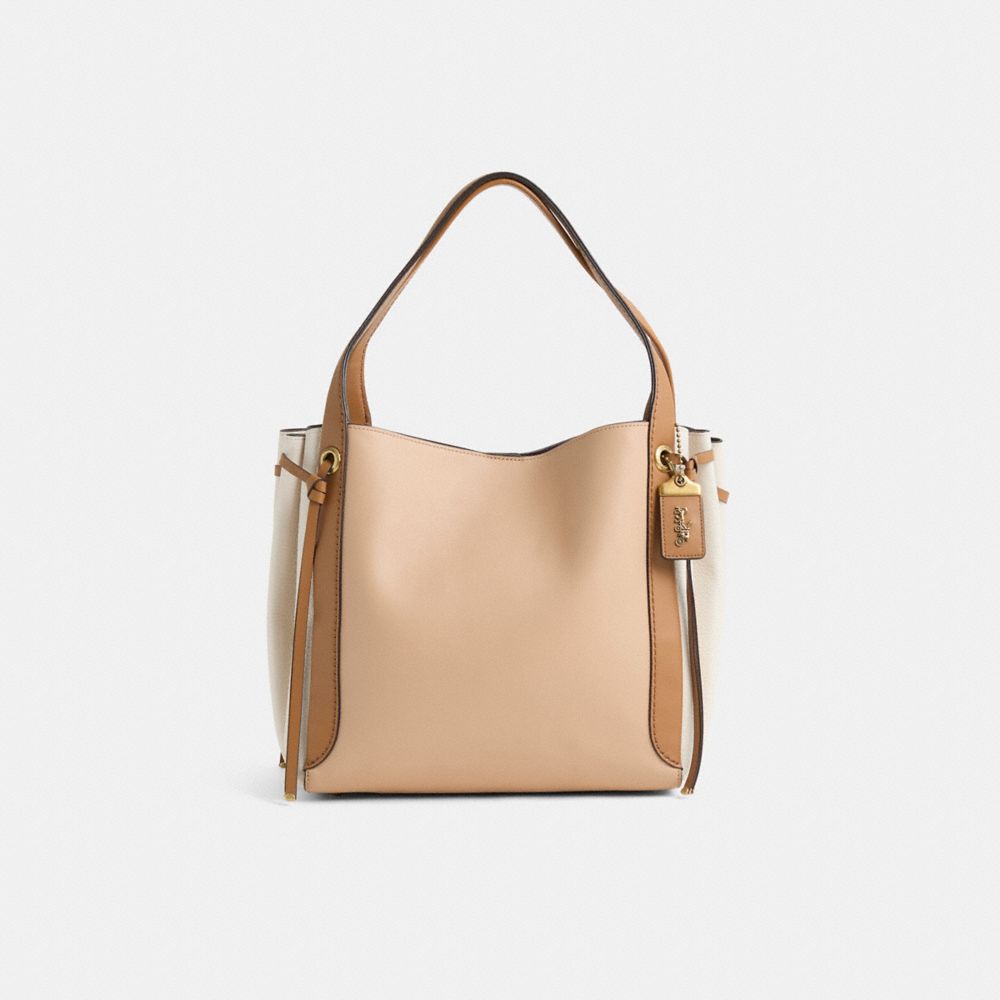 COACH®,Restored Harmony Hobo In Colorblock,,Front View