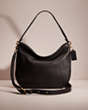 COACH®,RESTORED SOFT TABBY HOBO,Smooth Leather,Large,Brass/Black,Front View