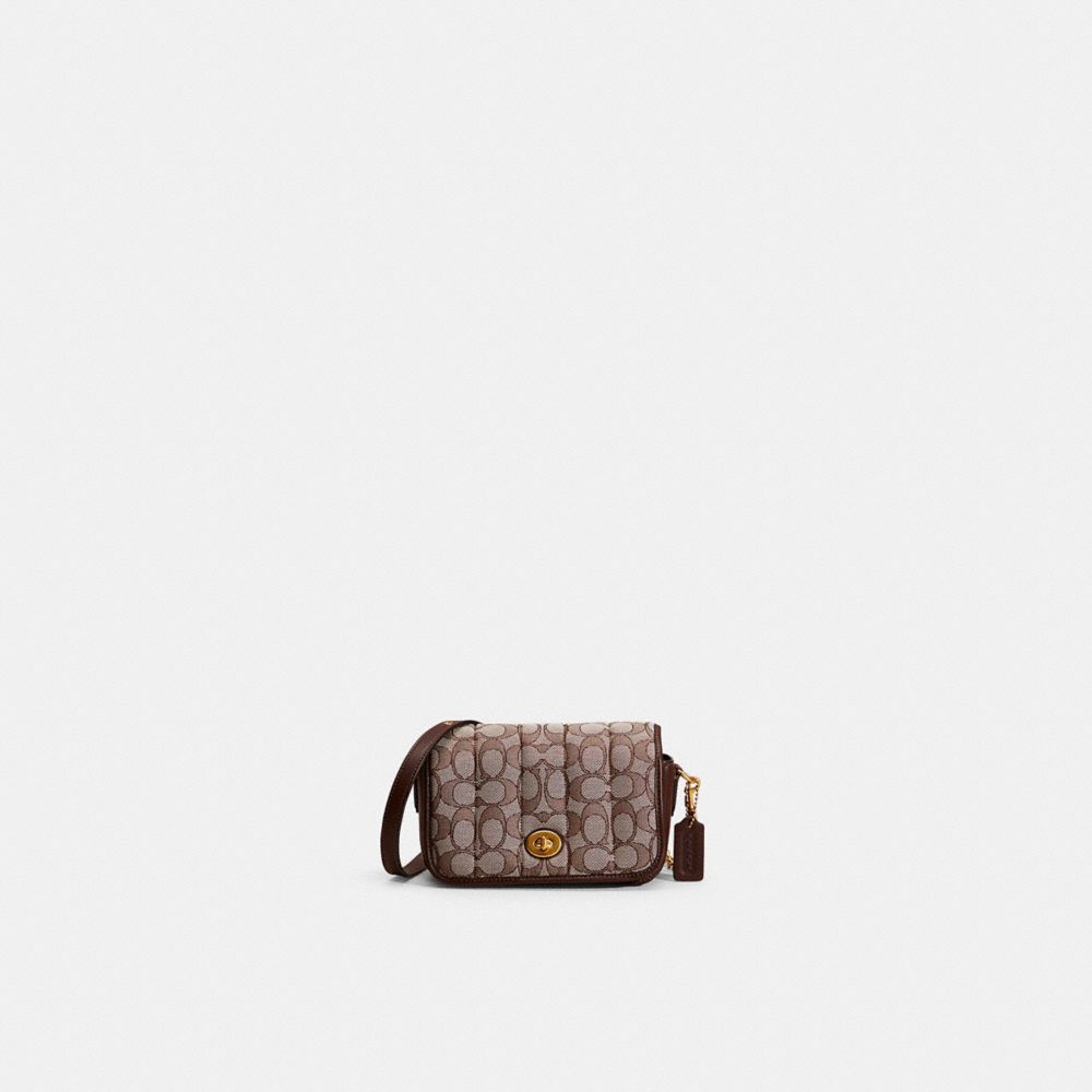 Coach dinky in signature leather online