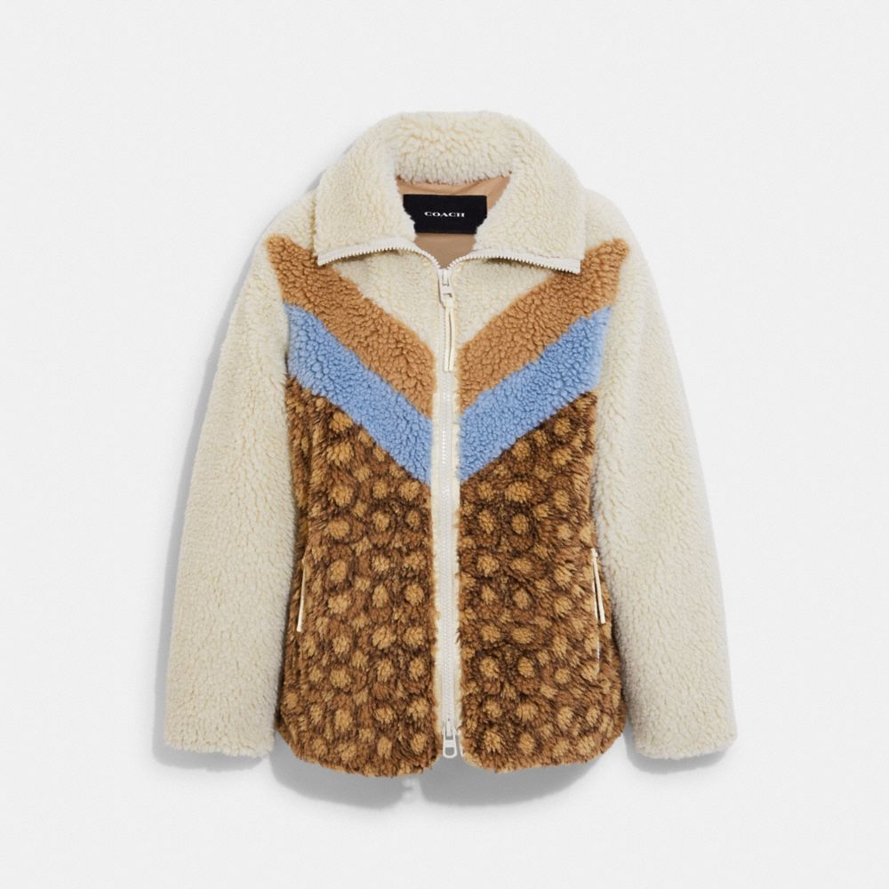 COACH® | Sherpa Signature Jacket