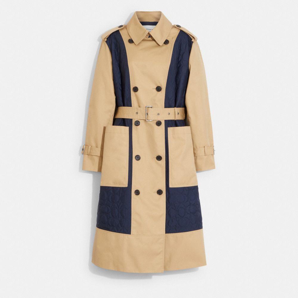 COACH®  Trench Coat