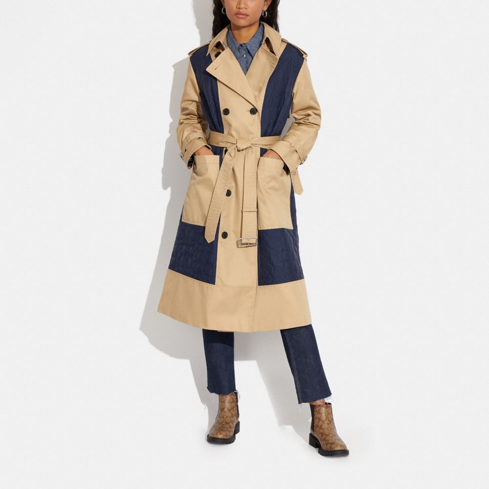 Coach trench coat outlet uk