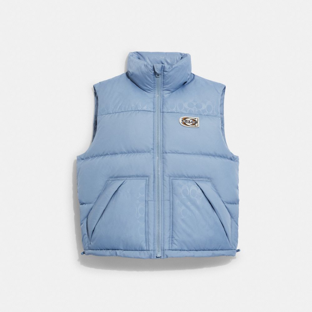 COACH® | Signature Down Vest