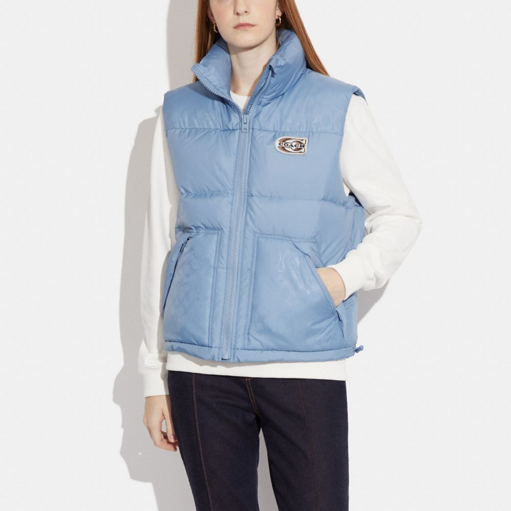 COACH® | Signature Down Vest