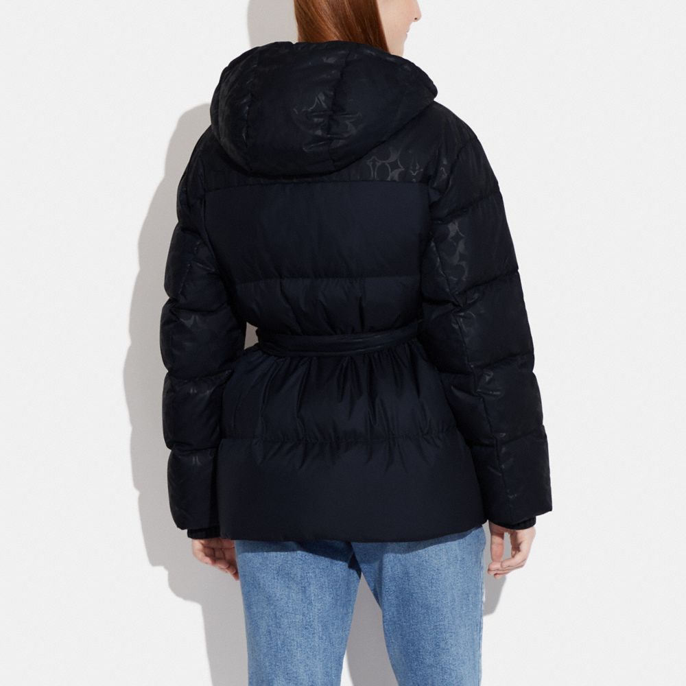 COACH®,Down Pillow Jacket,,Scale View