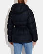 COACH®,DOWN PILLOW JACKET,Polyester,Navy,Scale View
