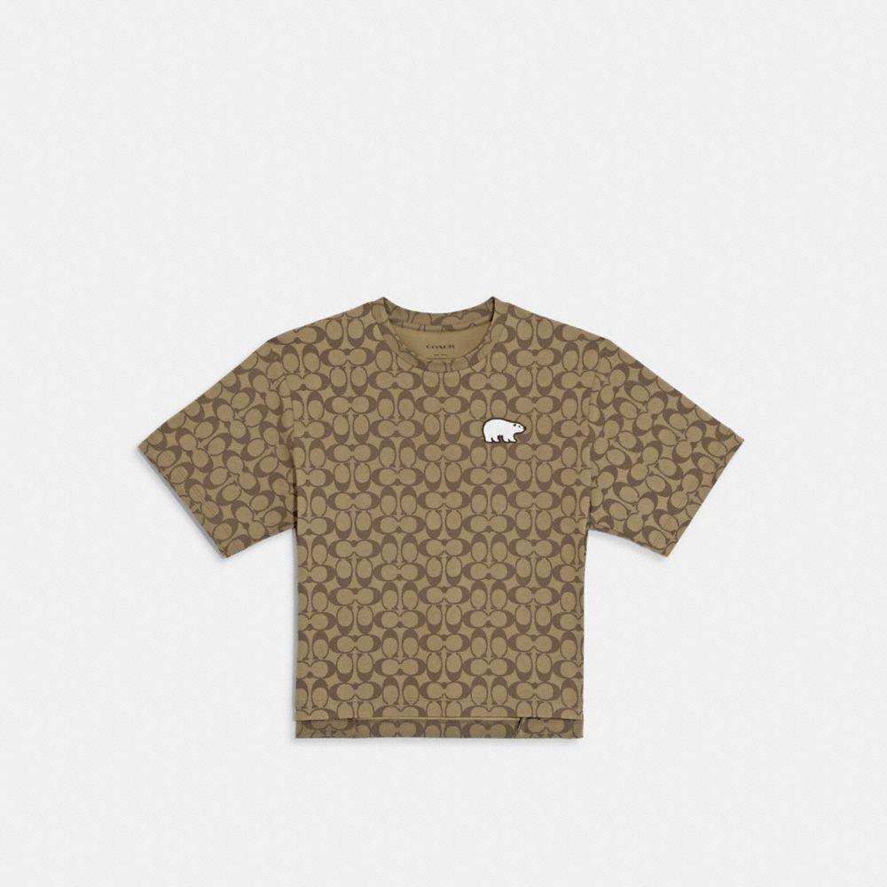 Louis Vuitton Signature Print T-Shirt