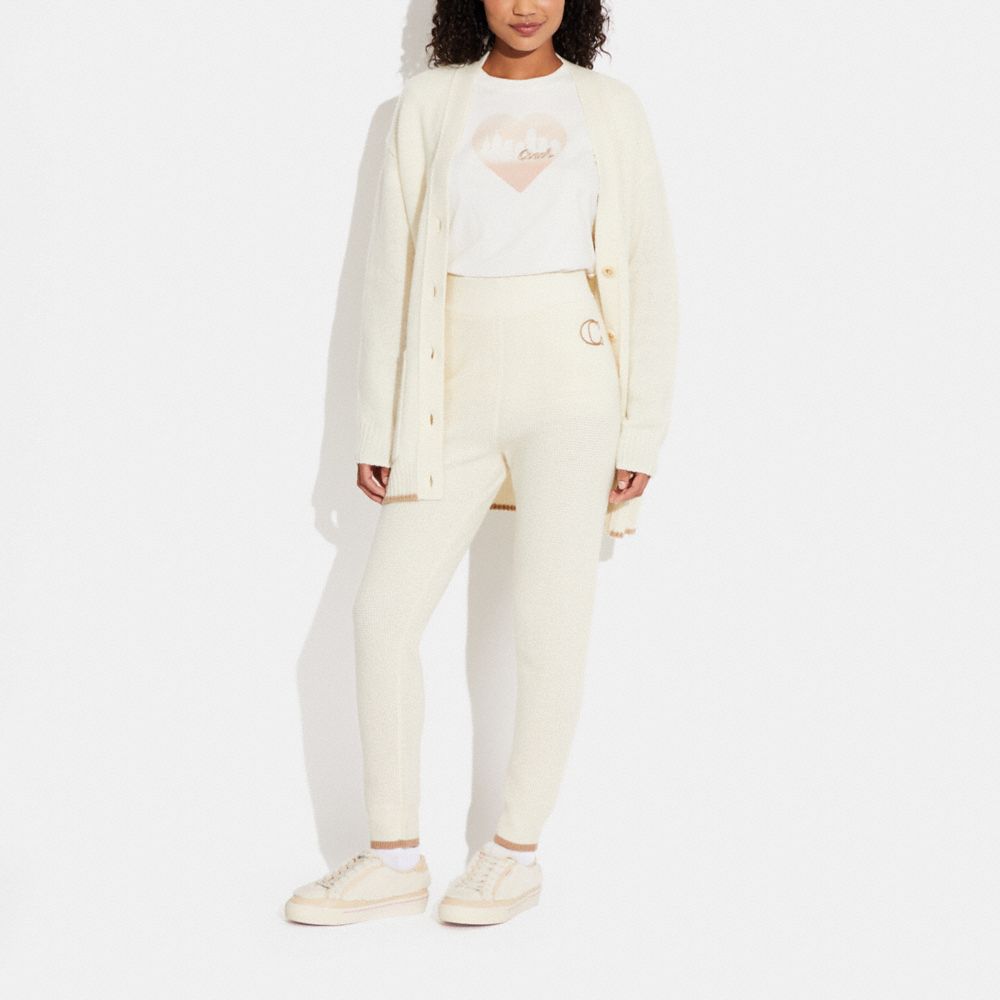 COACH®,Thermal Knit Joggers,,Scale View