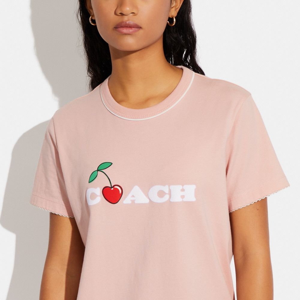 COACH®  Cherry T Shirt