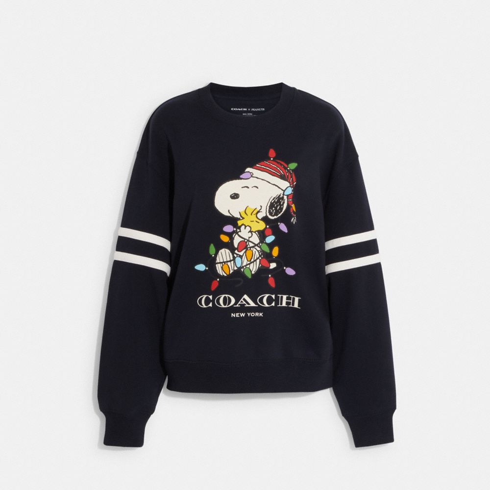 PEANUTS×COACH スヌーピー パーカー - カーディガン