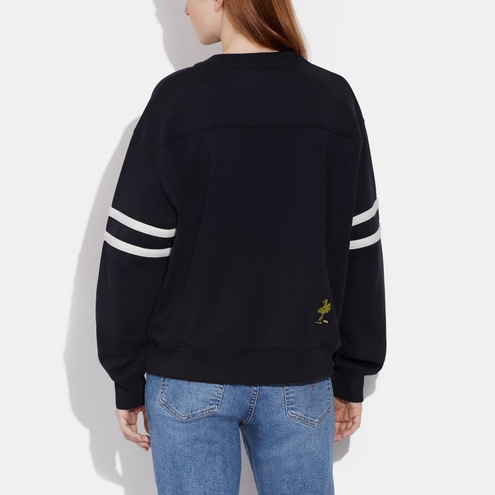 COACH®,Coach X Peanuts Snoopy Lights Crewneck,,Scale View