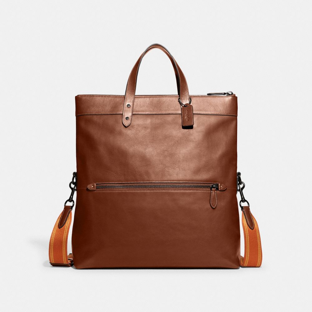 COACH®,フィールド フォルドオーバー トート,トートバッグ＆ボストンバッグ,ﾀﾞｰｸ ｻﾄﾞﾙ