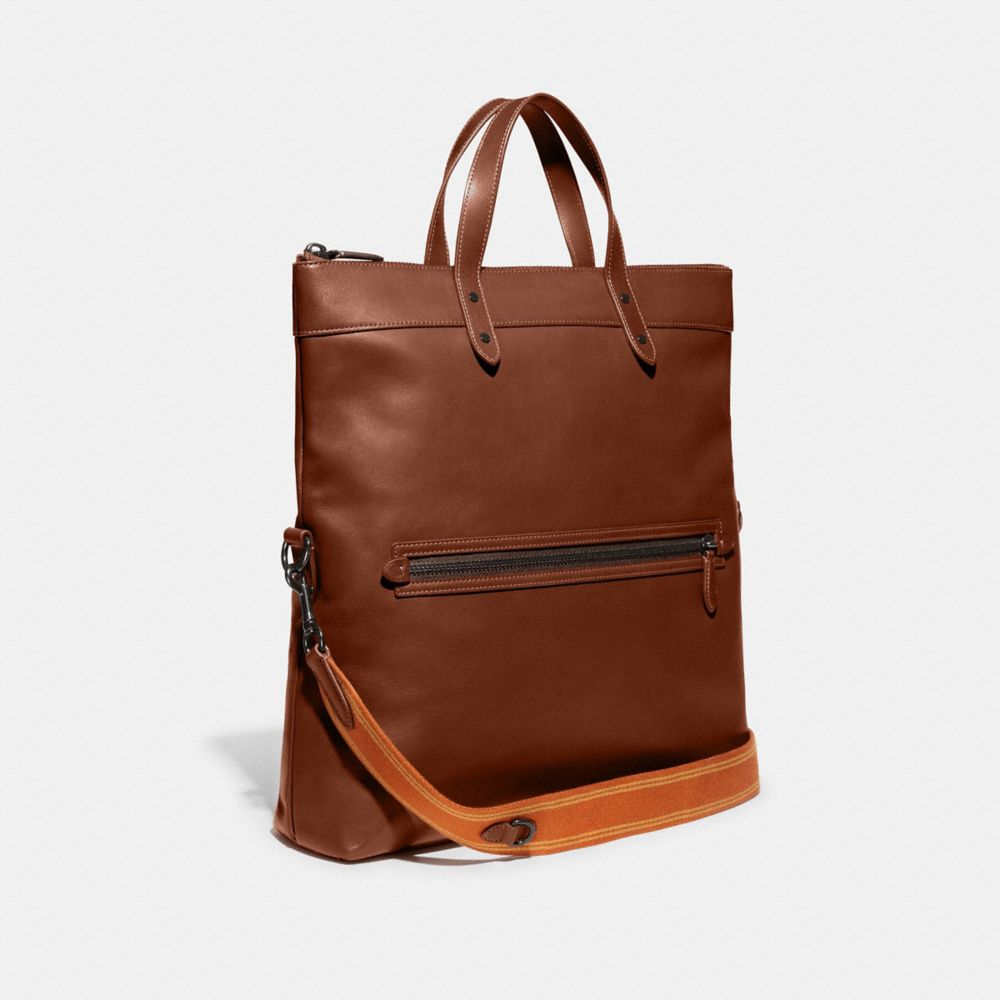 COACH®,フィールド フォルドオーバー トート,トートバッグ＆ボストンバッグ,ﾀﾞｰｸ ｻﾄﾞﾙ