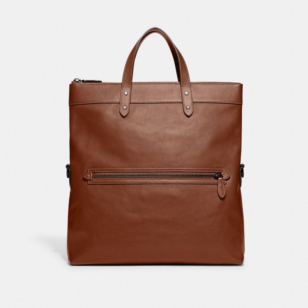 COACH®,フィールド フォルドオーバー トート,トートバッグ＆ボストンバッグ,ﾀﾞｰｸ ｻﾄﾞﾙ